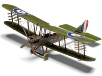 Level 2 Model Kit Royal Aircraft Factory BE2c Aircraft with 2 Scheme Options 1/72 Scale Plastic Model Kit by Airfix image 3