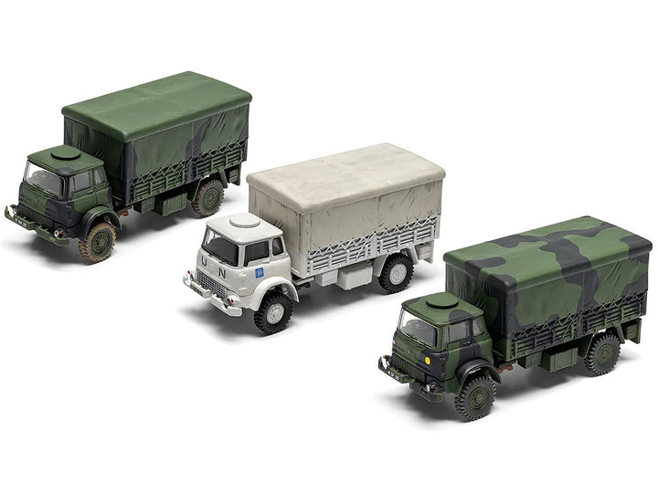 Level 1 Model Kit British Army 4-ton 4x4 GS Truck with 3 Scheme Options 1/76 Scale Plastic Model Kit by Airfix image 2