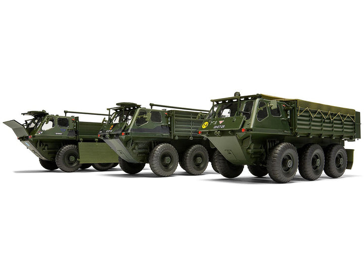 Level 3 Model Kit Alvis FV622 Stalwart Mk.2 Military Truck with 3 Scheme Options 1/35 Scale Plastic Model Kit by Airfix image 2