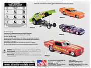Model Kit 1974 Funny Car "Jungle Jim" (Snap-to-Build) 1/32 Scale Model by Atlantis image 5