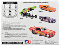 Model Kit 1974 Funny Car "Jungle Jim" (Snap-to-Build) 1/32 Scale Model by Atlantis image 5