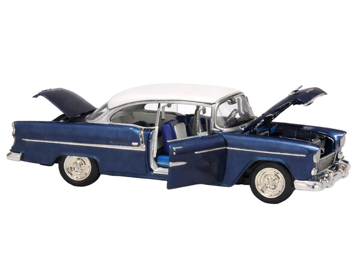 Skill 3 Model Kit 1955 Chevrolet Bel Air Hardtop "Route 66" 1/25 Scale Model by Atlantis image 2