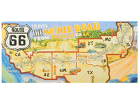 Skill 3 Model Kit 1955 Chevrolet Bel Air Hardtop "Route 66" 1/25 Scale Model by Atlantis image 4