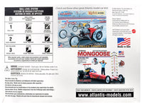 Atlantis Don The Snake Prudhomme AA Fuel front-engine rail dragster, 1:24 model kit ALM-5694