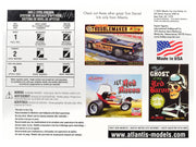 Skill 2 Model Kit Tom Daniel's Groovy Grader Dragster 1/24 Scale Model by Atlantis image 3