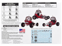 Skill 2 Model Kit Tom Daniel's Red Baron Show Rod 1/24 Scale Model by Atlantis image 4