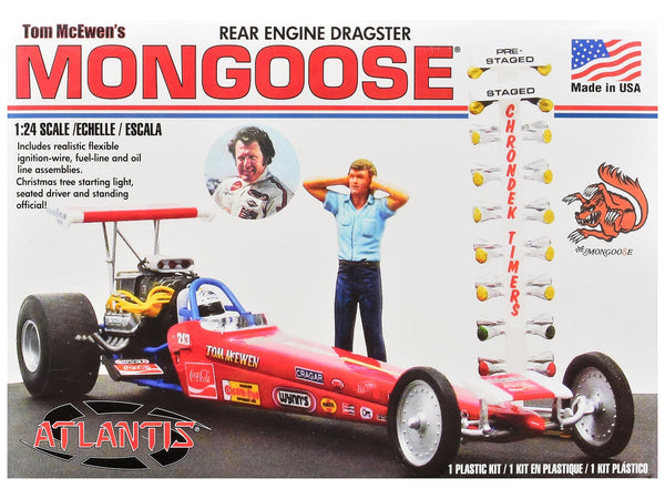 Atlantis Tom McEwen Mongoose rear-engine dragster model kit 1:24 ALM-7529, product image 1
