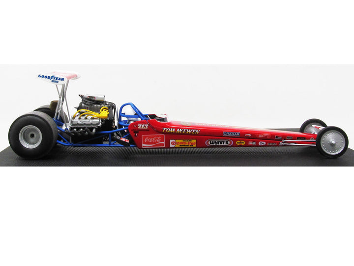 Skill 2 Model Kit Tom McEwen's "Mongoose" Rear Engine Dragster 1/24 Scale Model by Atlantis image 2