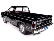 1979 Dodge Adventurer Sweptline Pickup Truck Black with Red Interior "American Muscle" Series 1/18 Diecast Model Car by Auto World image 5