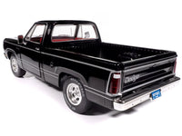 1979 Dodge Adventurer Sweptline Pickup Truck Black with Red Interior "American Muscle" Series 1/18 Diecast Model Car by Auto World image 5