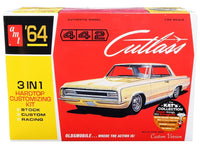 AMT 1:25 1964 Oldsmobile Cutlass 442 example for the Muncle Mikes AMT Car Model Kit Club; exact subscription selection varies.