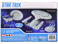 Skill 2 Model Kit U.S.S. Enterprise NCC-1701-D Space Ship "Star Trek: The Next Generation" (1987) TV Series 1/2500 Scale Model by AMT image 4
