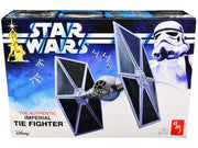 Skill 2 Model Kit Imperial Tie Fighter "Star Wars" (1977) Movie Model by AMT image 4