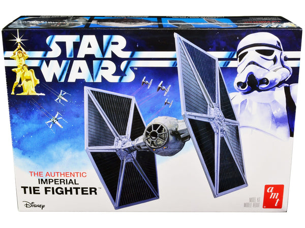 Skill 2 Model Kit Imperial Tie Fighter "Star Wars" (1977) Movie Model by AMT image 4