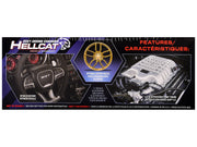 Skill 2 Model Kit 2021 Dodge Charger Hellcat Redeye Widebody 1/25 Scale Model by AMT image 3