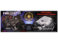 Skill 2 Model Kit 2021 Dodge Charger Hellcat Redeye Widebody 1/25 Scale Model by AMT image 3