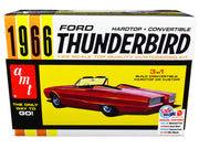 Skill 2 Model Kit 1966 Ford Thunderbird Hardtop/Convertible 3-in-1 Kit 1/25 Scale Model by AMT image 2