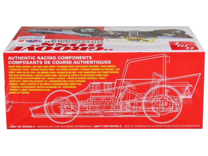 Skill 2 Model Kit "Groove Boss" Supermodified Racer 1/25 Scale Model by AMT image 2