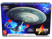Skill 2 Model Kit U.S.S. Enterprise NCC-1701-C Space Ship "Star Trek: The Next Generation" (1987) TV Series 1/1400 Scale Model by AMT image 3