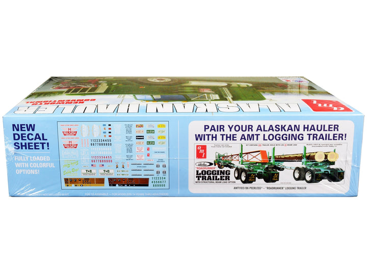 Skill 3 Model Kit Kenworth Conventional Tractor "Alaskan Hauler" 1/25 Scale Model by AMT image 2