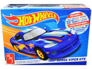 Skill 1 Snap Model Kit 1997 Dodge Viper GTS "Hot Wheels" 1/25 Scale Model by AMT image 3