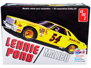 Skill 2 Model Kit 1974 Chevrolet Malibu Stock Car #54 Lennie Pond 1/25 Scale Model by AMT image 2