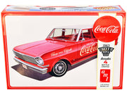 Skill 3 Model Kit 1963 Chevrolet II Nova Wagon "Coca-Cola" 1/25 Scale Model by AMT image 4