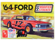 Skill 2 Model Kit 1964 Ford Galaxie "Modified Stocker" 1/25 Scale Model by AMT image 3
