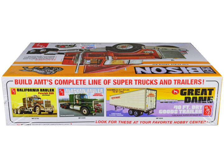 Skill 3 Model Kit Chevrolet Bison Truck Tractor 1/25 Scale Model by AMT image 2