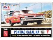 Skill 2 Model Kit 1962 Pontiac Catalina Super Stock 3-in-1 Kit 1/25 Scale Model by AMT image 2