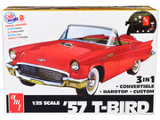 Skill 2 Model Kit 1957 Ford Thunderbird 3-in-1 Kit 1/25 Scale Model by AMT image 3