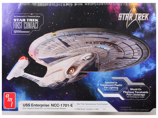 AMT Star Trek U.S.S. Enterprise NCC-1701-E 1:1400 model kit – box art