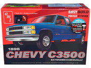 Skill 2 Model Kit 1996 Chevrolet C3500 Extended Cab Dually Pickup Truck "Easy Build" 1/25 Scale Model by AMT image 3