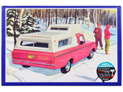 Skill 2 Model Kit 1963 Ford F-100 Camper Pickup Truck 3-in-1 Kit 1/25 Scale Model by AMT image 3