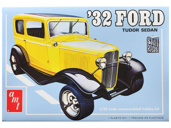 AMT 1932 Ford Tudor Sedan Street Rods Skill 2 kit 1:25 AMT1414, product image 1