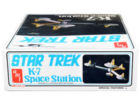 Skill 2 Model Kit K-7 Space Station "Star Trek" (1966-1969) TV Series 1/7600 Scale Model by AMT image 4