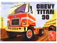 Skill 3 Model Kit Chevrolet Titan 90 Tractor Truck 1/25 Scale Model by AMT image 3