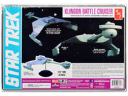 Skill 2 Model Kit "Klingon Warrior Empire" Alien Battle Cruiser "Star Trek" (1966-1969) TV Series 1/650 Scale Model by AMT image 4