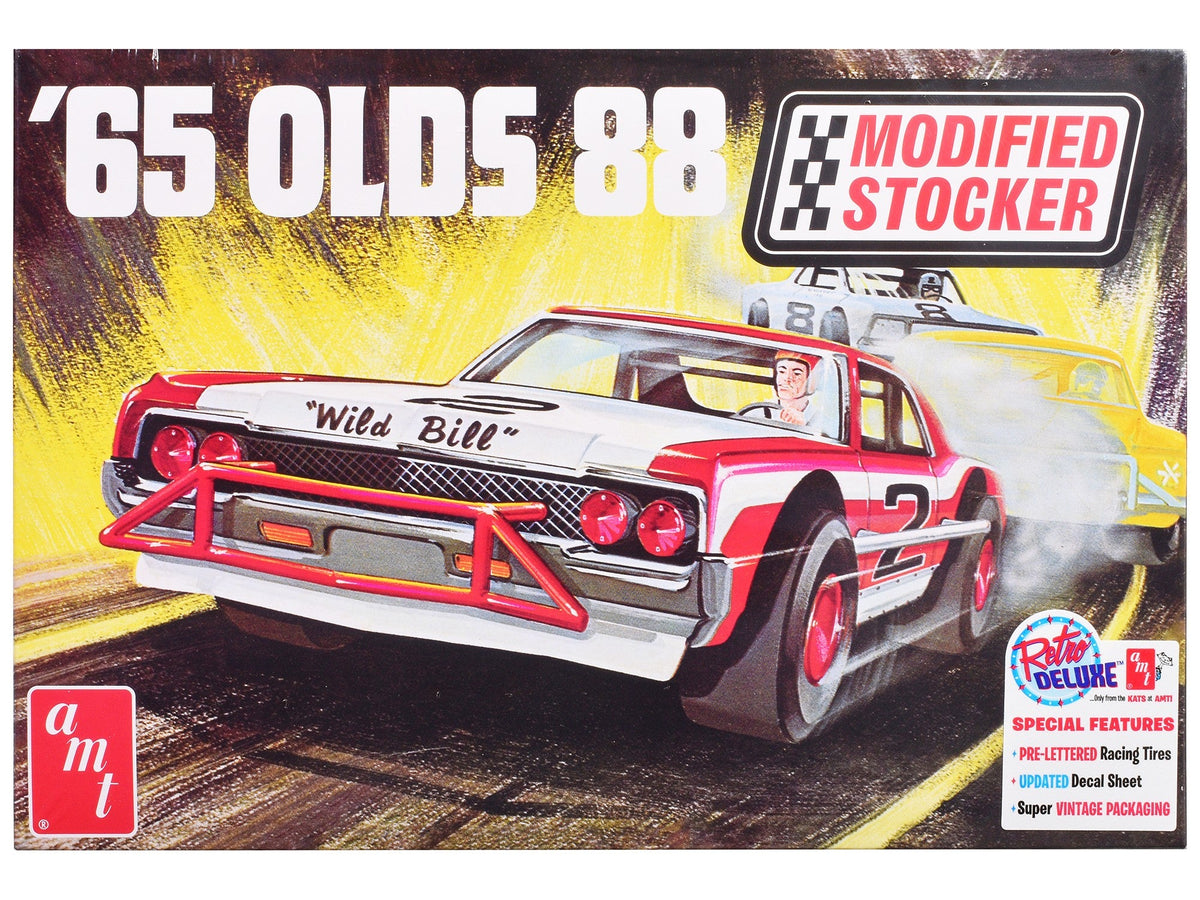 Skill 2 Model Kit 1965 Oldsmobile 88 "Modified Stocker" 1/25 Scale Model by AMT image 4
