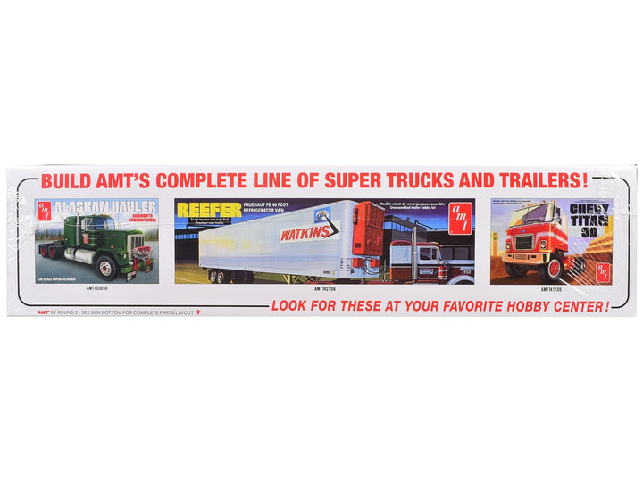 Skill 3 Model Kit Peterbilt 359 "Cross Country Hauler" 1/25 Scale Model by AMT image 2