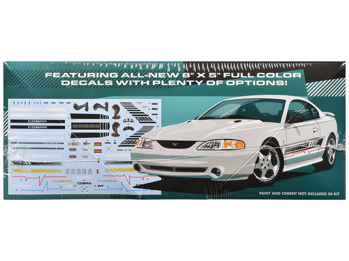 Skill 2 Model Kit 1997 Ford Mustang Cobra 1/25 Scale Model by AMT image 3