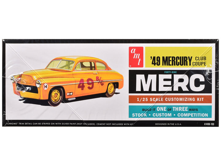 Skill 2 Model Kit 1949 Mercury Club Coupe 1/25 Scale Model by AMT image 2