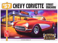 AMT 1:25 1957 Chevrolet Corvette example for the Muncle Mikes AMT Car Model Kit Club; exact subscription selection varies.