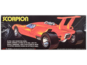 Skill 3 Model Kit Scorpion Mid-Engine Drag Coupe 1/25 Scale Model by AMT image 2