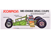 Skill 3 Model Kit Scorpion Mid-Engine Drag Coupe 1/25 Scale Model by AMT image 3