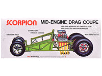 Skill 3 Model Kit Scorpion Mid-Engine Drag Coupe 1/25 Scale Model by AMT image 3