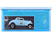 Skill 2 Model Kit 1933 Willys Gasser "Ohio George" with Collectible Tin Packaging 1/25 Scale Model by AMT image 3