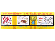 Skill 2 Model Kit Indy Drag Combo Chevrolet II Wagon and Funny Car with Trailer 3 in 1 Set 1/25 Scale Model by AMT image 3