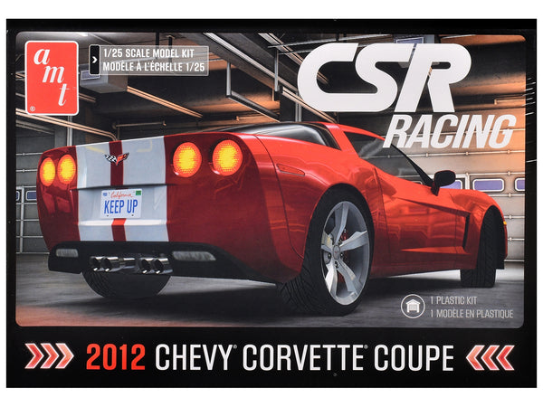 AMT 2012 Chevrolet Corvette CSR Racing coupe, 1:25 scale model kit AMT1551M