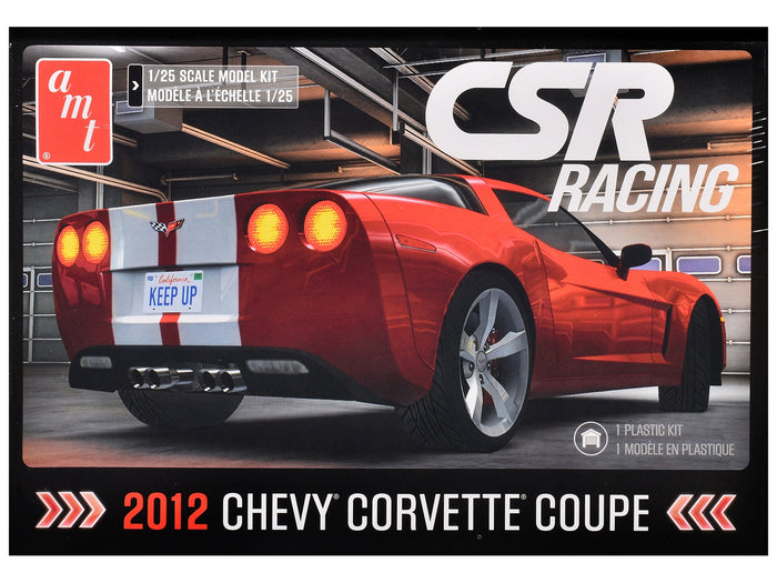 AMT 2012 Chevrolet Corvette CSR Racing coupe, 1:25 scale model kit AMT1551M
